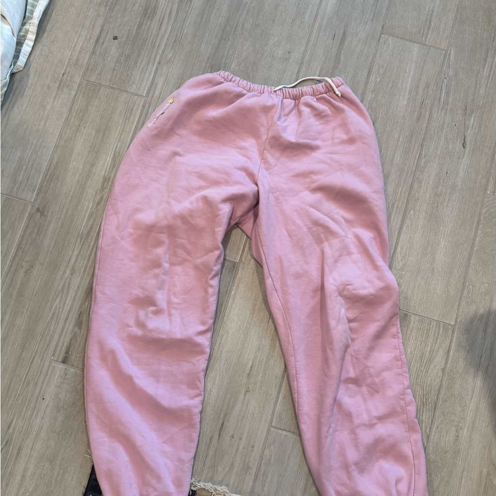 Heavy Manners Pink Track Pants